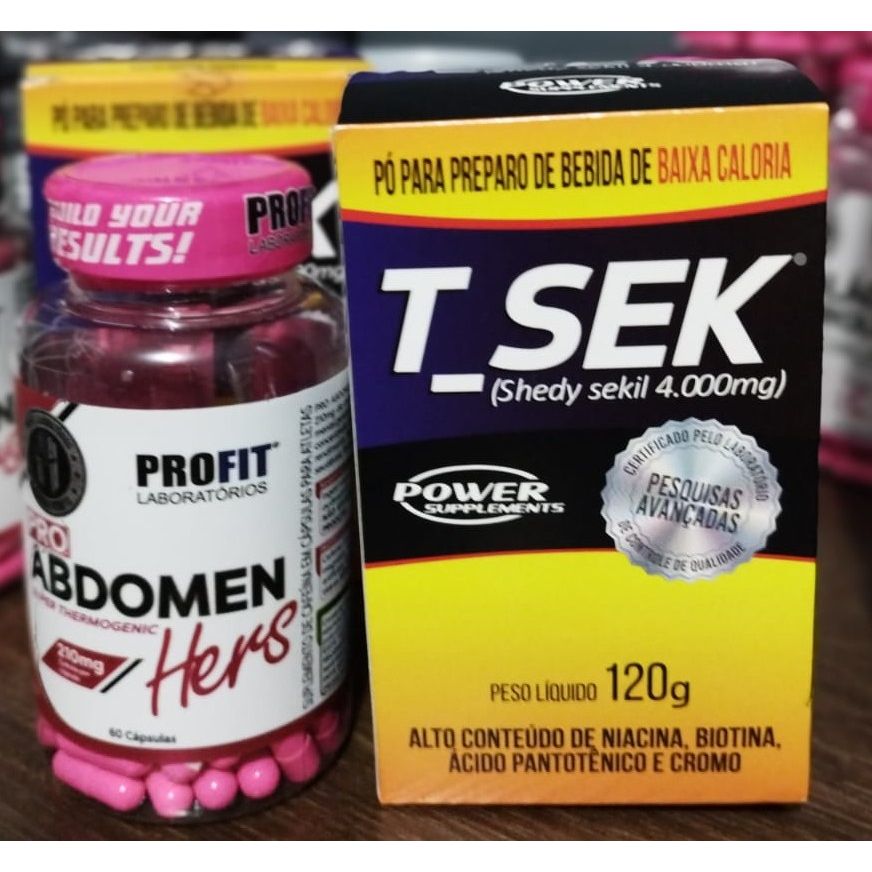 Kit seca bucho T-sek + Pro Abdomen Hers